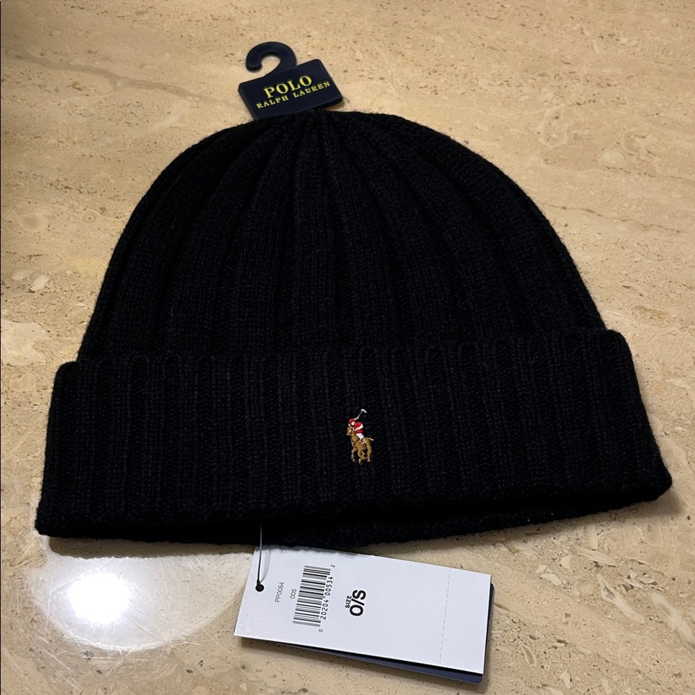 Polo by Ralph Lauren Dark Knit Hat